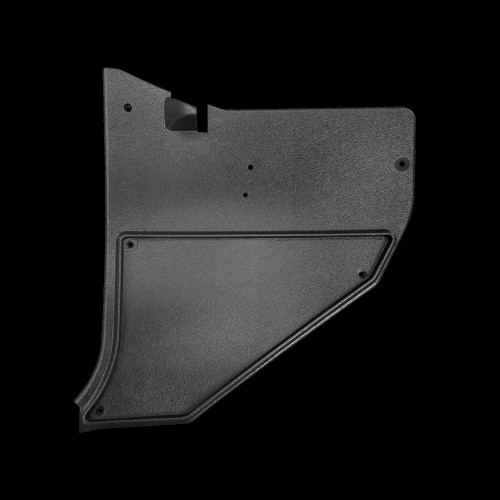 1975-87 Square Body Chevy & GMC Truck Kick Panel w/ Air, Left Black 1975-87 Square Body Chevy & GMC Truck Kick Panel w/ Air, Left Black