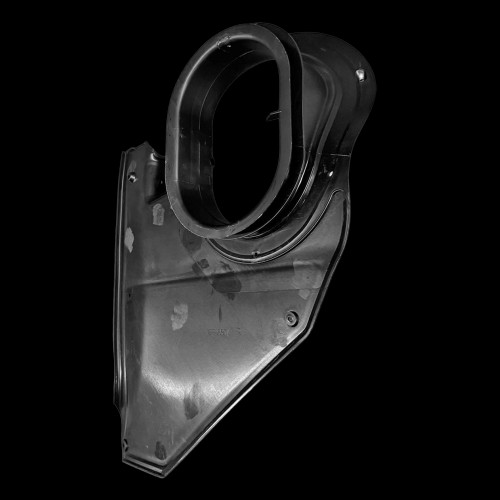 1973-87 Square Body Chevy & GMC Truck Silverado Kick Panel, Right Black - Back Side