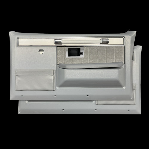 Classic Chevy C10 Silverado door panels in original colors 1981-83 Blazer Gray Classic Chevy C10 Silverado door panels in original colors 1981-83 Blazer Gray