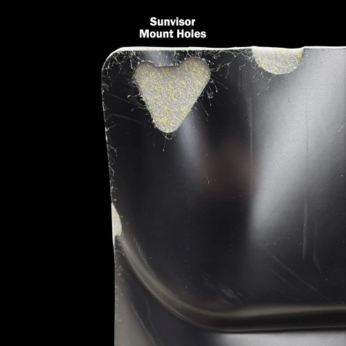 1973-80 Square Body Chevy & GMC Truck Cloth Headliner, Black