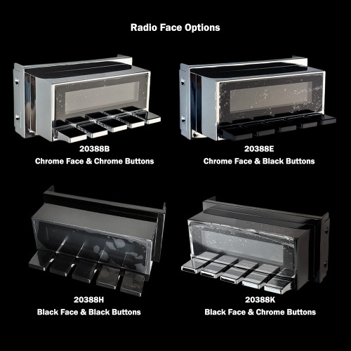 Radio face options