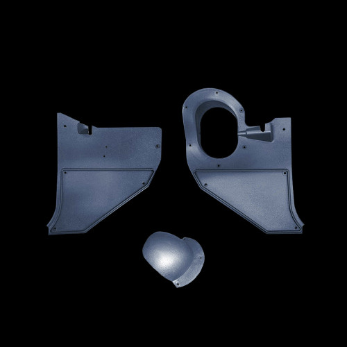 Factory style kick panels and baffle cover for classic GM Square Body trucks Factory style kick panels and baffle cover for classic GM Square Body trucks