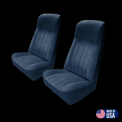 1981-87 Square Body Chevy Blazer & GMC Jimmy Front Vinyl & Cloth Bucket Seat Covers