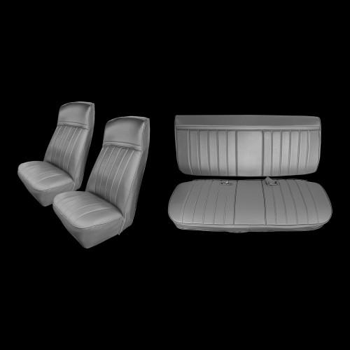 1981-87 Square Body Chevy Blazer & GMC Jimmy, Front & Rear, Vinyl Seat Cover Set