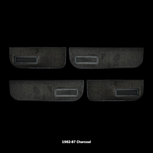 1981-87 Square Body Crew Cab Chevy & GMC Truck Lower Door Panel Carpet Set