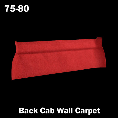 1975-80 Square Body Chevy & GMC Truck Pre-Molded Back Cab Wall Carpet