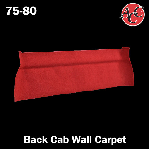 1975-80 Square Body Chevy & GMC Truck Pre-Molded Back Cab Wall Carpet 1975-80 Square Body Chevy & GMC Truck Pre-Molded Back Cab Wall Carpet