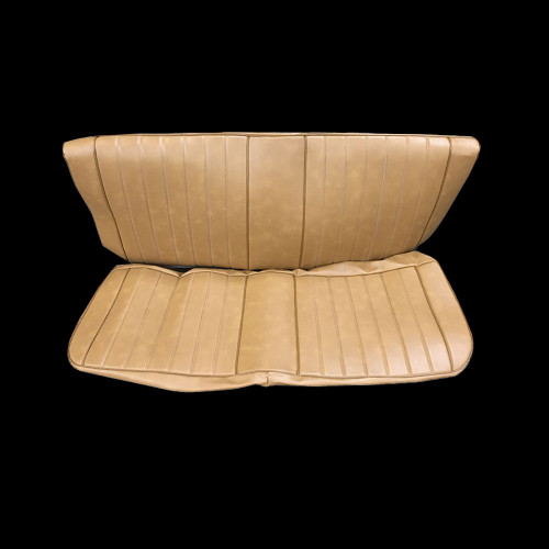 1973-80 Square Body Chevy & GMC Truck Front ALL Vinyl Bench Seat Cover 2nd Design, Original Colors