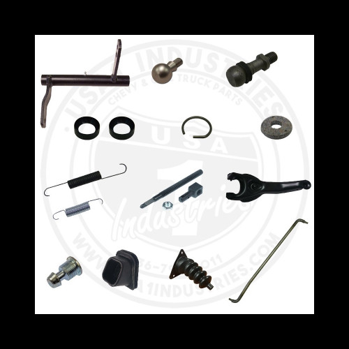 Square Body Chevy GMC manual transmission clutch linkage rebuild kit