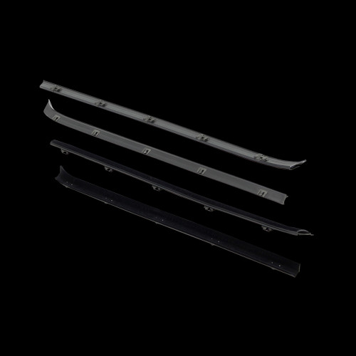 1981-87 Chevy GMC Square Body Beltline Window Felts 4-piece kit for pickup truck doors 1981-87 Chevy GMC Square Body Beltline Window Felts 4-piece kit for pickup truck doors