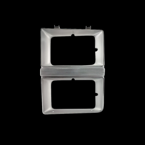 1981-82 Square Body Chevy & GMC Truck Headlight Bezel w/ Dual Light, Left 1981-82 Square Body Chevy & GMC Truck Headlight Bezel w/ Dual Light, Left
