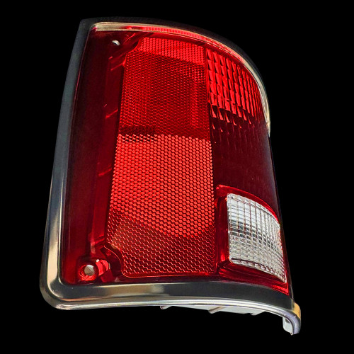 1973-87 Square Body Chevy & GMC Fleetside Truck Tail Light Lens, with Trim, Left