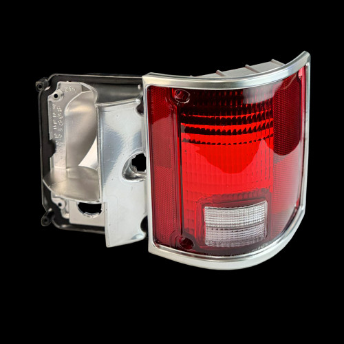 1973-87 Square Body Chevy & GMC Fleetside Truck Tail Light Assembly, with Trim, Right