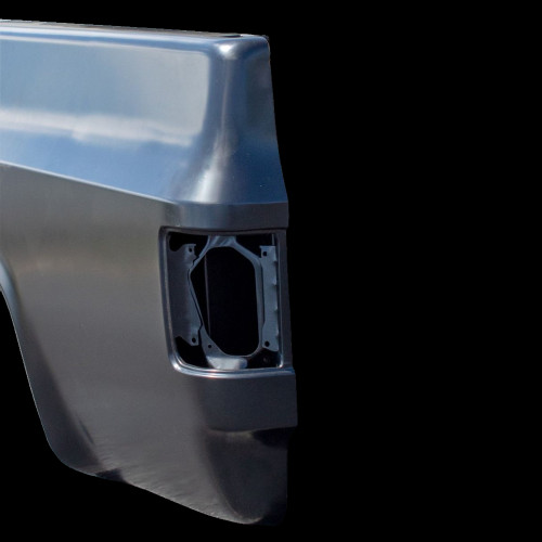 1979-87 Square Body Chevy & GMC Shortbed Fleetside Truck Bedside Panel, Square Hole, Right 1979-87 Square Body Chevy & GMC Shortbed Fleetside Truck Bedside Panel, Square Hole, Right