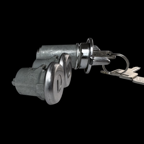 Classic GM truck door lock cylinders with matching ignition keys