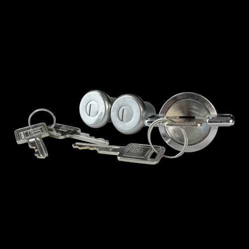 Chevrolet C10 K10 outside door lock cylinders with GM logo keys