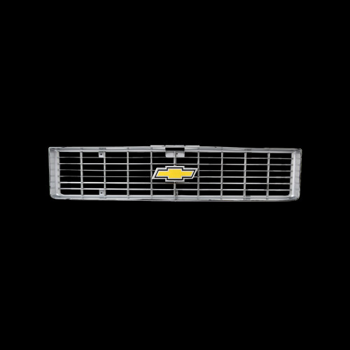 1973-74 Square Body Chevy Truck Chrome Front Grille with Bowtie Emblem