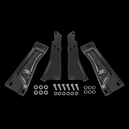 Rear sport bumper mounting brackets for 1981 87 Chevy GMC trucks