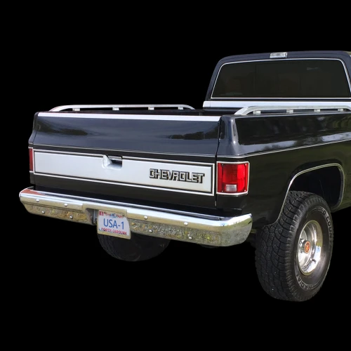 Square Body Chevy C10 smooth rear bumper bracket kit