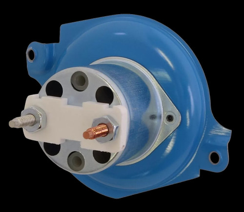 1973-75 Square Body Chevy & GMC Truck Battery Amp Gauge, Fire Orange Needle Back View 1973-75 Square Body Chevy & GMC Truck Battery Amp Gauge, Fire Orange Needle Back View