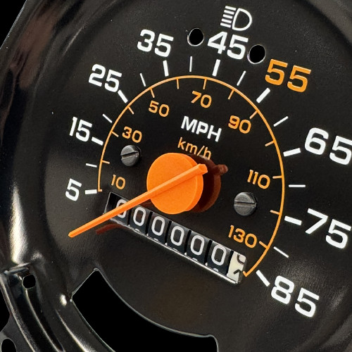 1981-87 Square Body Chevy & GMC Truck Speedometer 0-85MPH, Light Orange Needle 1981-87 Square Body Chevy & GMC Truck Speedometer 0-85MPH, Light Orange Needle