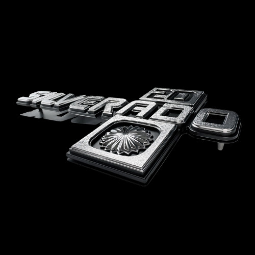 1981-87 Square Body Chevy Truck SILVERADO 20 Fender Emblem