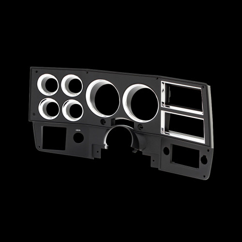CROSSDESIGN Dash Bezel Kit For 1981-1983 Chevy GMC Truck – Includes Lower Column Cover, Black