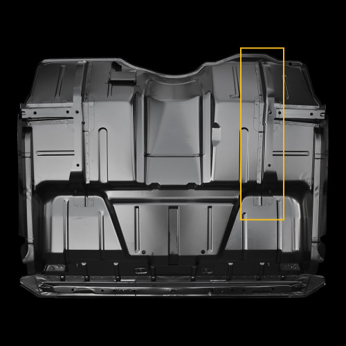 1973-87 Square Body Chevy & GMC Truck Cab Floor Brace, Left