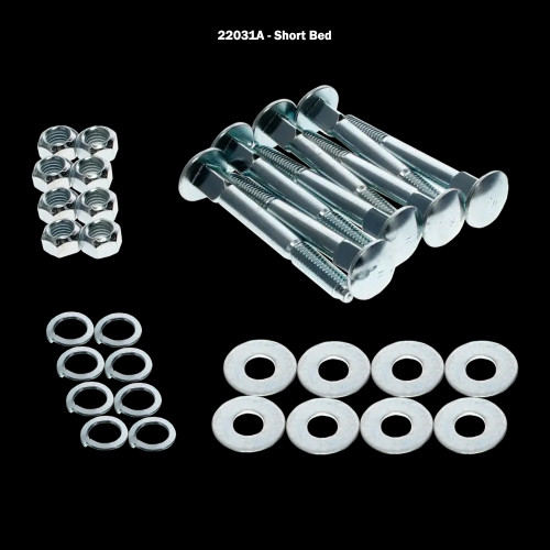 Chevy C10 K10 bed floor mounting bolts for Fleetside trucks