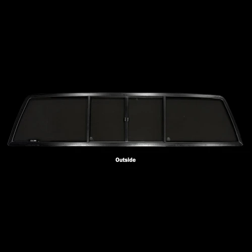 1973-87 Square Body Chevy & GMC Truck Sliding Rear Window, Dark Gray Tint