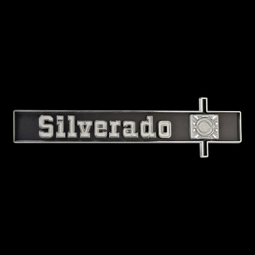 1975-80 Square Body Chevy Truck Silverado Dash Emblem 1975-80 Square Body Chevy Truck Silverado Dash Emblem