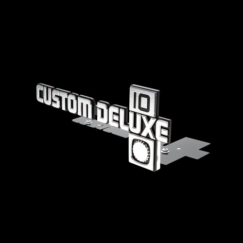 1981-87 Square Body Chevy Truck Custom Deluxe 10 Fender Emblem, Pair