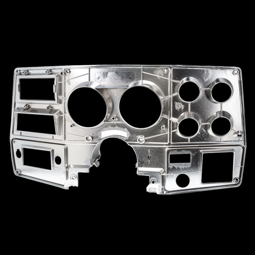 1978-80 Square Body Chevy & GMC Truck Dash Instrument Bezel with AC, Black 1978-80 Square Body Chevy & GMC Truck Dash Instrument Bezel with AC, Black