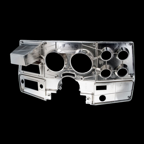 1978-80 Square Body Chevy & GMC Truck Black Dash Instrument Bezel without AC 1978-80 Square Body Chevy & GMC Truck Black Dash Instrument Bezel without AC