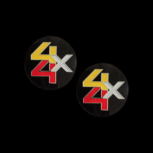 Front 4x4 decals sold in pairs