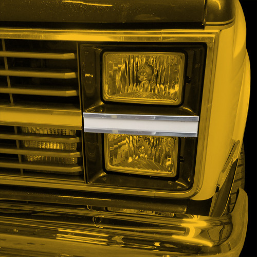 1983-84 Square Body Chevy Center Headlight Bezel Horizontal Molding