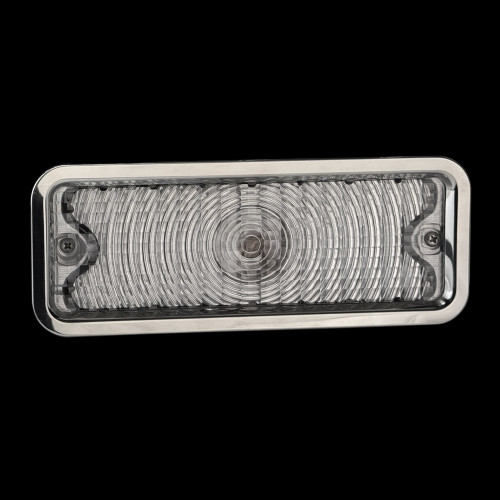 1973-80 Square Body Chevy & GMC Truck Deluxe Clear Parking Light Assembly, Left 1973-80 Square Body Chevy & GMC Truck Deluxe Clear Parking Light Assembly, Left