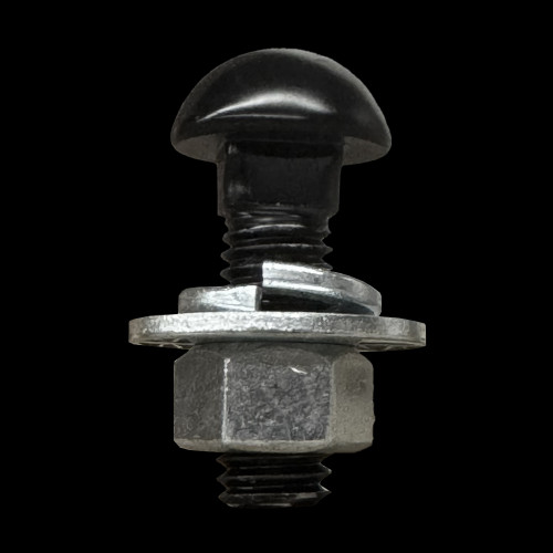 1973-87 Square Body Chevy & GMC Truck Domed Bumper Bolt, Black 1973-87 Square Body Chevy & GMC Truck Domed Bumper Bolt, Black