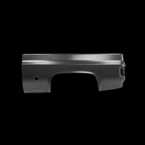 1976-78 Square Body Chevy & GMC Shortbed Fleetside Truck Bedside Panel, Round Hole, Left (2nd design for 76)