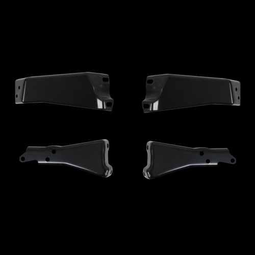 1981-87 Square Body Chevy & GMC Fleetside Truck Rear Bumper Bracket Set, Tucked