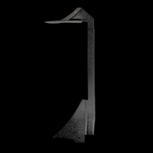 1981-87 Square Body Chevy & GMC Truck Lower Inner Post Molding, Right, Black
