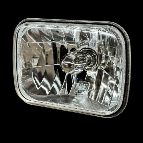 1980-87 Square Body Chevy & GMC Truck Custom Clear Rectangular Single Headlight