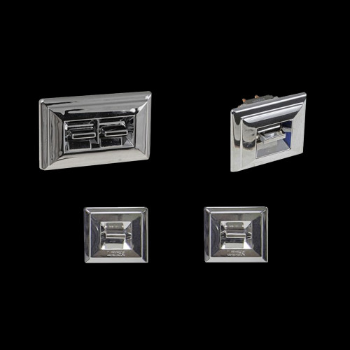 Classic GM truck interior chrome switch kit for power windows and locks