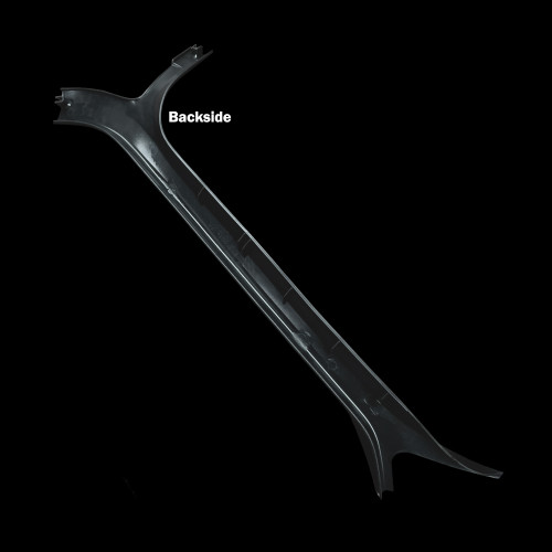 1973-80 Square Body Chevy & GMC Truck Headliner A-Pillar Molding, Right, Black