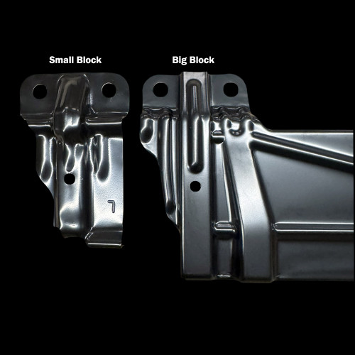 1973-80 Square Body Chevy & GMC Truck 2 Core Radiator Cushion, Each