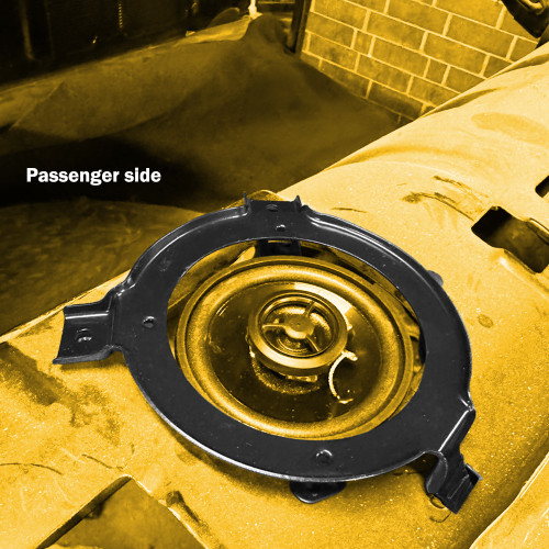 1981-87 Square Body Chevy & GMC Truck Stereo Dash Speaker Brackets