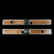 1973-76 Square Body Chevy & GMC Truck Front Door Panel Trim Set, Center