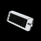 Side profile of the vent outlet showing the high quality chrome.