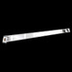 1973-80 Square Body Chevy Truck Back Cab Molding Kit, with Bowtie Emblems, Black Stripe