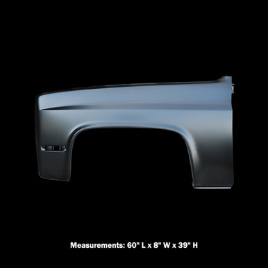 1981-87 Square Body Chevy & GMC Truck Front Fender, Left